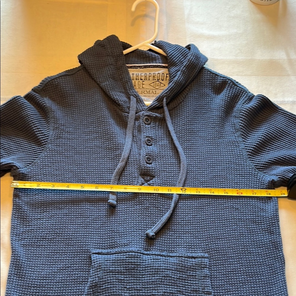 Weatherproof Vintage Thermal Men’s Hoodie  Size Small - Picture 6 of 10